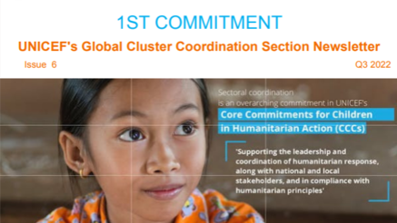 UNICEFs GCCS Newsletter Issue 6 Q3 2022