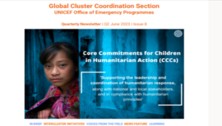 Global Cluster Coordination Section UNICEF Office of Emergency Programmes image