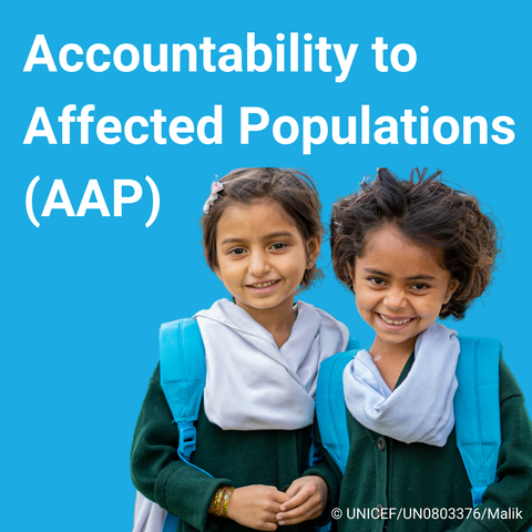 Accountability to Affected Populations (AAP)