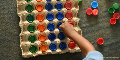 child playing