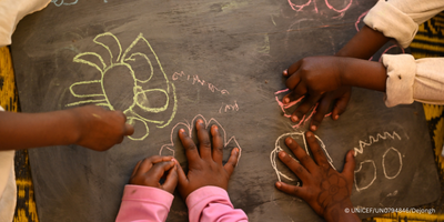 children playing