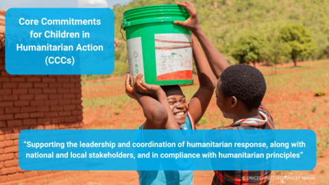 Core Commitments for Children in Humanitarian Action (CCCs)